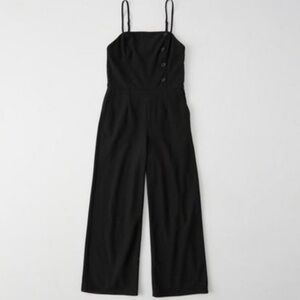 abercrombie and fitch black jumpsuit